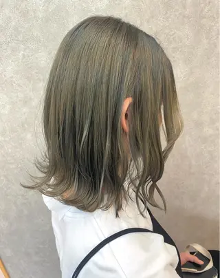 ミディアム カラー 【enil代表】 杉林和哉のヘアスタイル