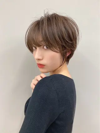 ショート カラー 美髪❣️縮毛矯正/ 髪質改善✨/山本のヘアスタイル