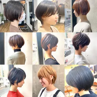 ショート 会田 渡夢のヘアスタイル