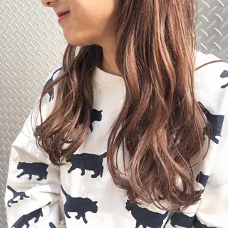 セミロング hair make belle所属・國生 香織のヘアスタイル