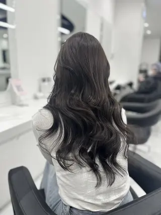 カラー 暗め透明感カラー💞 横浜UNITED💞のヘアスタイル