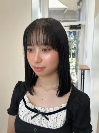 ミディアム 🍓横浜/HUG/ はるか🎀♡のヘアスタイル