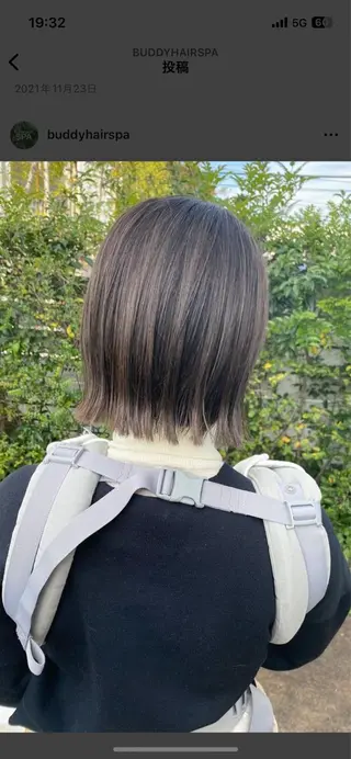 ミディアム トヨシマ シュウトのヘアスタイル