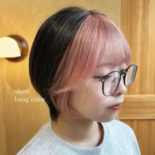 ショート カラー 🌈艶ハイトーン🌈 心を込めます🤝涼介のヘアスタイル