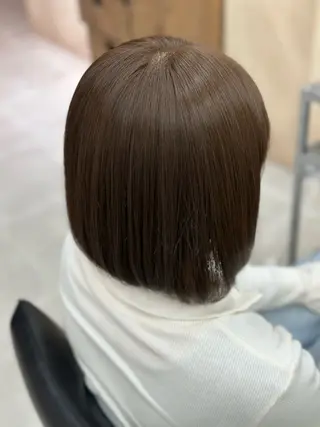 ミディアム カラー 🤍透明感カラー🤍 Moeのヘアスタイル