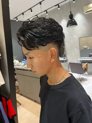 ショート パーマ メンズ パーマ率80%【齋藤 悠斗】のヘアスタイル
