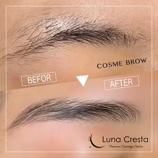 メンズ アイブロウ ルナクレスタ 🌙代表Mikiの眉毛・アイブロウイメージ
