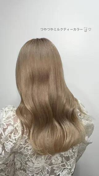 ロング 韓国レイヤー×モテ髪 /MITSUKI🤍のヘアスタイル