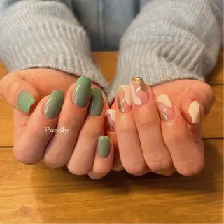 ショート ネイル 10ten Mikiのネイルデザイン