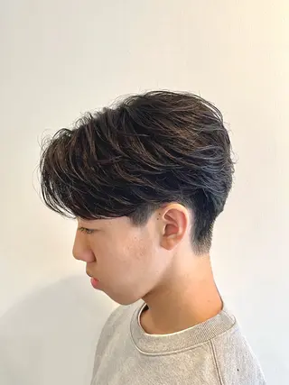 メンズ オートクチュールランコントレ西京極店所属・今在家 玲【艶髪スト レート/メンズ特化】のヘアスタイル