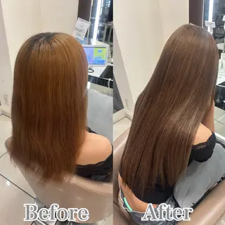 ロング カラー ヘアアレンジ メンズ エクステ🎀カラー✨ レイヤー🌙しぇるのヘアスタイル