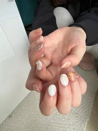 ショート カラー キッズ 2dy所属・2DY NAIL SALONのネイルデザイン