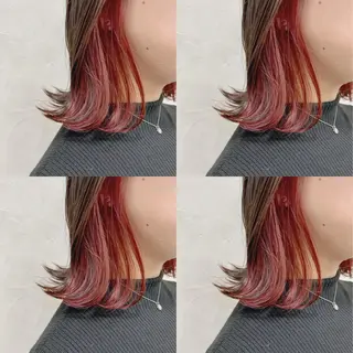 ミディアム カラー 透明感カラー特化型 NAOKIのヘアスタイル