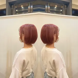 ショート カラー Hair make VERDA所属・富永 憲一郎のヘアスタイル