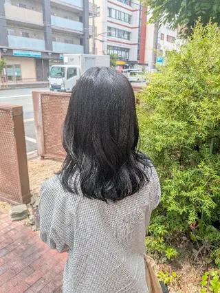 ミディアム 種池 優太のヘアスタイル