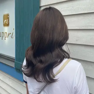 カラー 大村 真咲のヘアスタイル