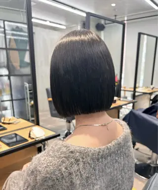 ショート カラー 韓国×髪質改善カラー 💎hinaのヘアスタイル