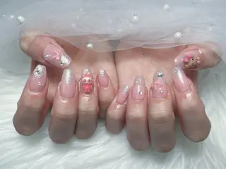 ネイル 【Eclat ｴｸﾗ】nail＆beauty所属・Eclat〔ｴｸﾗ〕 MOEKA𝜗𝜚*のネイルデザイン
