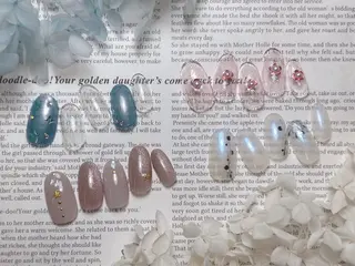 ネイル ネイルPetit Ribbonのネイルデザイン