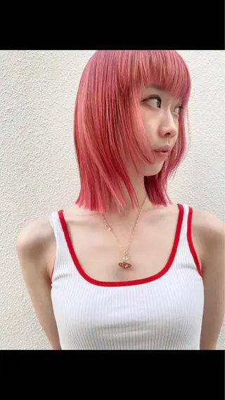 ミディアム カラー ainico.所属・髪質改善　艶髪✨ Teppeiのヘアスタイル