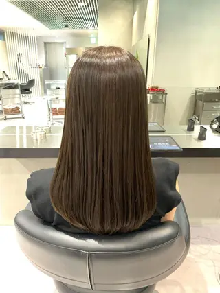 セミロング カラー パーマ 🌈艶髪/髪質改善 新宿itouのヘアスタイル