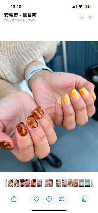 ネイル COR.(ｺﾙ)所属・COR. (ｺﾙ)ネイルサロンのネイルデザイン