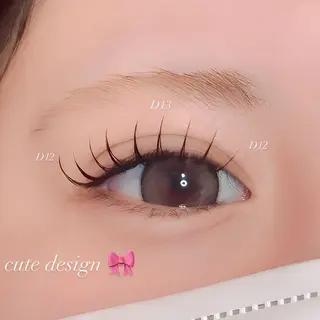 マツエク・マツパ fein.aoi🎀 🤍のマツエク・マツパデザイン