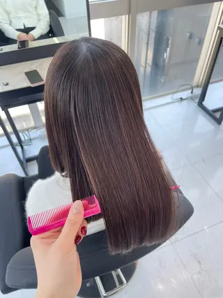 ロング カラー Blue所属・韓国ヘア🇰🇷 りさのヘアスタイル