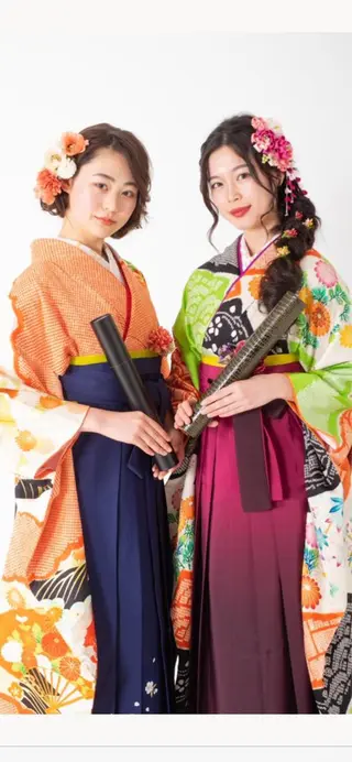 セミロング Delight ヘアメイク着付けのヘアスタイル