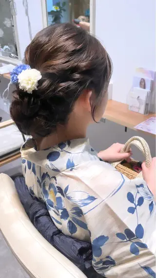 セミロング ano @anomukuiのヘアスタイル