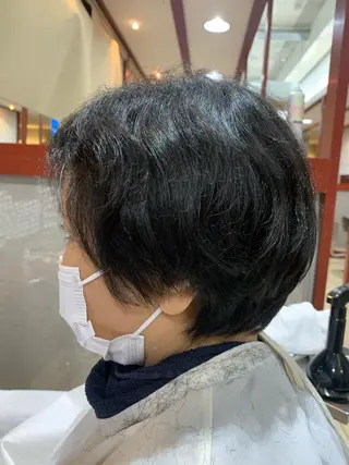 ショート 福田 秀好のヘアスタイル