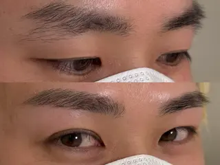 メンズ アイブロウ i plus mahoのマツエク・マツパデザイン