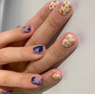 ネイル rina ニュアンス♡ワンホンのネイルデザイン