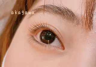 マツエク・マツパ cheerful eyelash&eyebrow所属・cheerful akagawaのマツエク・マツパデザイン