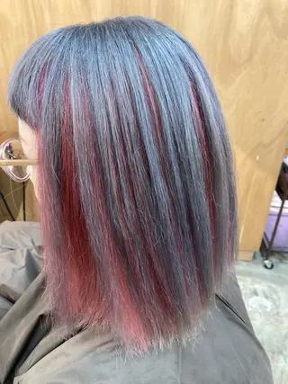 ミディアム カラー ROSSO Hair&SPA五反野店所属・茂木 駿のヘアスタイル