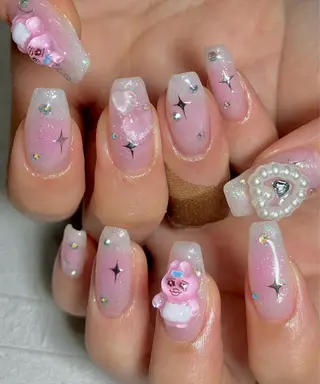 ネイル Liennail 持込デザインやり放題のネイルデザイン