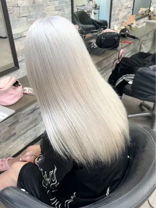 ロング カラー ハイトーンエクステ 🎩カズキ🎩のヘアスタイル