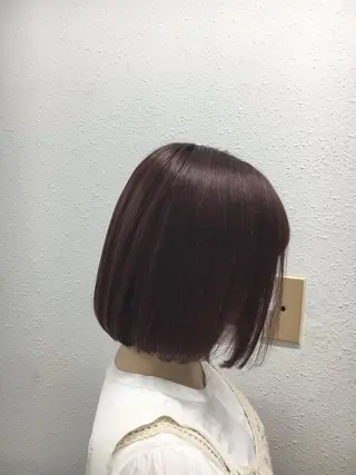 ショート カラー 💗レイヤーショート ボブ艶髪/竜也💗のヘアスタイル