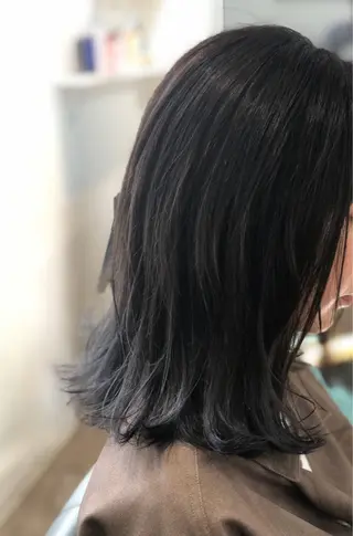 ミディアム カラー 佐々木 政徳のヘアスタイル