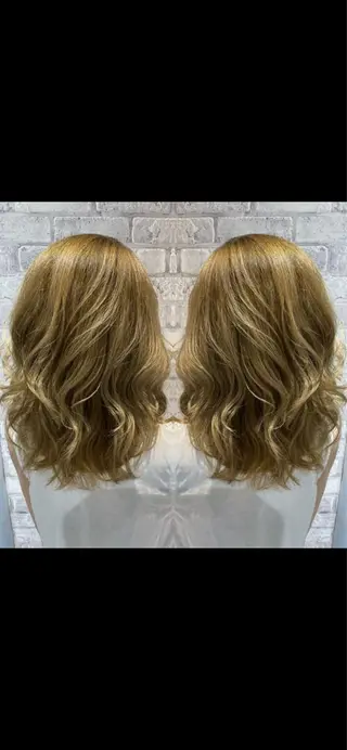 セミロング カラー ［パサつき改善］＊ 髪質改善ケアサロン＊のヘアスタイル