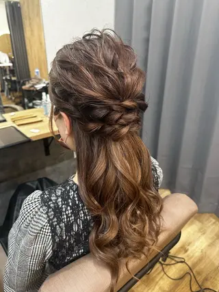 セミロング TELA HAIR南流山店所属・TELA HAIR Annaのヘアスタイル
