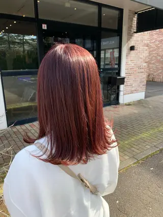 ミディアム 野村 俊太のヘアスタイル