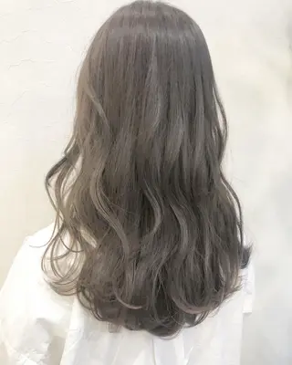 ロング カラー nakahara madokaのヘアスタイル