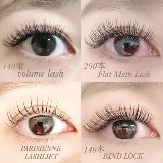 マツエク・マツパ Mercury Curl中村織恵のマツエク・マツパデザイン