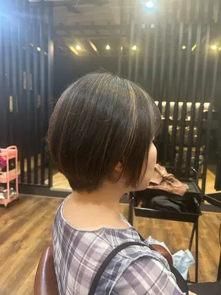 ショート 【カラーモデル募集 】サキ🫧のヘアスタイル