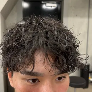 パーマ メンズ 【good!】所属・メンズパーマ 阿久津のヘアスタイル