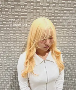 ロング 新宿 谷合 玲花のヘアスタイル