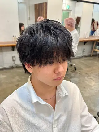 ミディアム メンズ 横浜/ボブ/ ショート/はやとのヘアスタイル