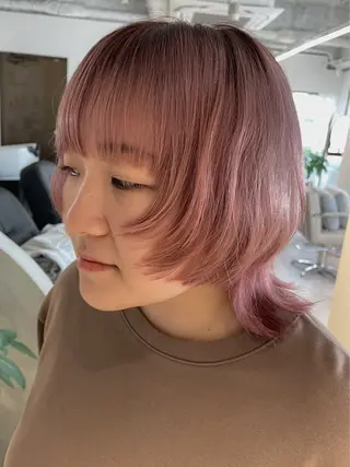 ショート カラー Miyamoto Yasuchikaのヘアスタイル