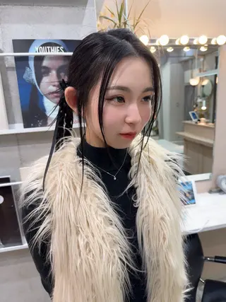 ロング ヘアアレンジ MIES amane(アマネ)のヘアスタイル